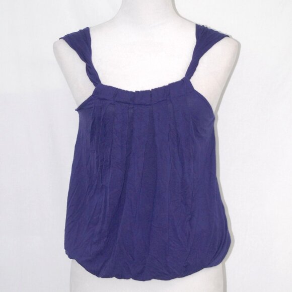 Twentyone Womens Small Purplish- Blue Shirt Tank Top Rayon-Spandex Blend GUC - Picture 1 of 3